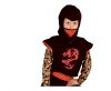 Ninja Costum Red Dragon Ninja 130/140 cm