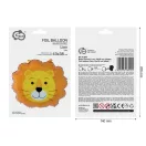 Leu Head balon folie 43 cm