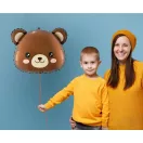 Urs Brown balon din folie 48 cm