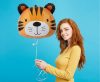 Tigru Head balon folie 41 cm