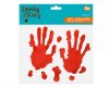 Bloody Hands, Bloody Handprint sticker geam set