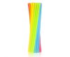Colorat Colorful paie de plastic 10 buc