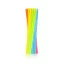 Colorat Colorful paie de plastic 10 buc