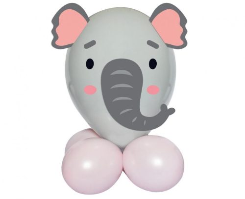 Cute Animal Elephant , Elefant balon, balon set
