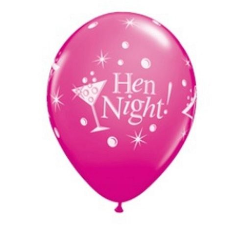 Petrecerea burlacitelor Hen Night balon, balon 6 bucăți 12 inch (30cm)