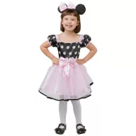 Halloween Pink Costum șoarece 92/104 cm