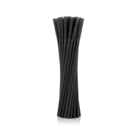 Colorat Black Paie de plastic negru 50 buc