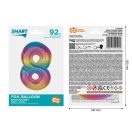 Numere Rainbow Balon din folie, numărul 8 colorat, 92 cm