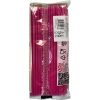 Colorat Pink paie din plastic 50 buc