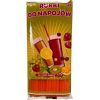 Colorat Orange paie din plastic 50 buc