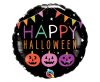 Happy Halloween Pumpkins balon folie 46 cm