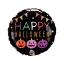 Halloween Balon folie Happy Pumpkins 46 cm