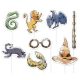 Harry Potter Figure accesorii foto Set de 8 bucăți