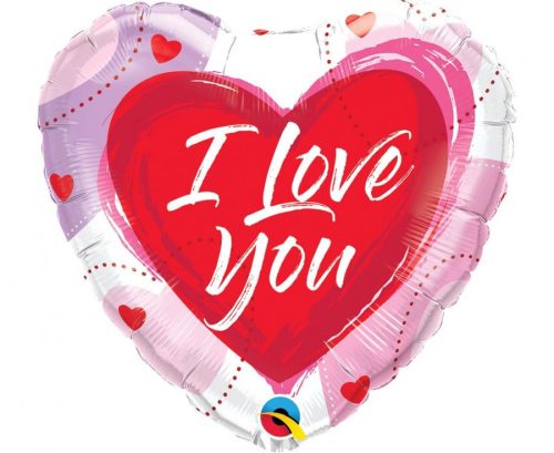 Iubire Balon folie desen animat I Love You 46 cm