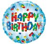 Happy Birthday Pads balon folie 46 cm