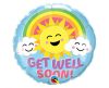 Get Well Soon Sunny balon folie 46 cm