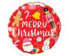 Merry Christmas Decorațiuni de Crăciun, Crăciun balon folie 46 cm