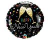 Happy New Year Pahare de șampanie balon folie 46 cm