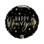 An Nou Fericit! Balon folie Happy New Year Stars 46 cm