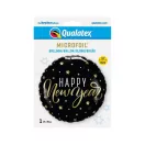 An Nou Fericit! Balon folie Happy New Year Stars 46 cm