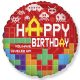 Lego model Happy Birthday Bricks balon folie 46 cm (WP) )