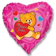 Iubire Teddy balon folie 46 cm (WP)