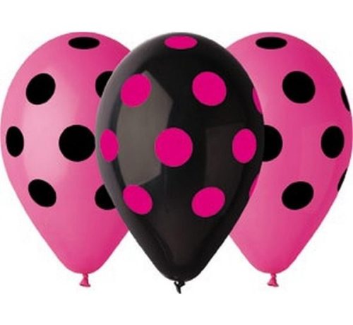 Hen Night Dots, Puncte balon, balon 5 bucăți 12 inch (30 cm)