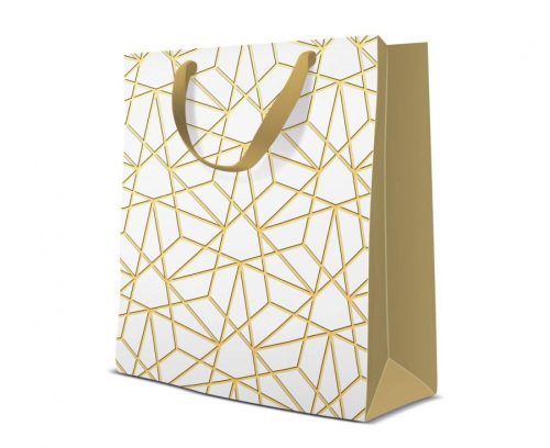 Luxury Mesh pungă de cadou din hârtie 20x25x10 cm Luxury Mesh pungă de cadou din hârtie 20x25x10 cm