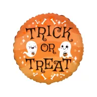 Halloween Trick or Treat balon folie 48 cm (WP)