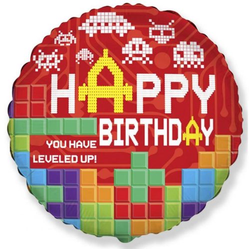 Lego model Happy Birthday Bricks balon folie 48 cm