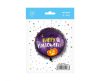 Happy Halloween Purple balon folie 48 cm