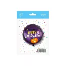 Halloween Balon din folie Happy Purple 48 cm