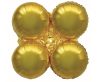 gold, Gold balon suport 90 cm (WP) ) )