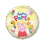 Purcelușa Peppa Yellow folie albă balon 48 cm (WP)