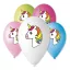 Unicorn Unicorn Multicolor, balon, 5 buc 12 inch (30cm)