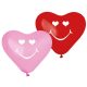 Smiling Heart s, Inimă balon, balon 5 bucăți 10 inch (25 cm)