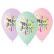 Happy Birthday Serpentine balon, balon 5 bucăți 13 inch (33cm)