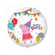 Purcelușa Peppa Party balon folie 46 cm (WP)