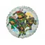 Țestoasele Ninja Warriors balon folie 46 cm (WP)