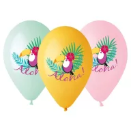 Tucan Toucan Aloha, balon, 5 bucăți 13 inci (33 cm)