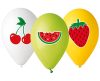 Fruits, Fructe balon, balon 5 bucăți 13 inch (33 cm)