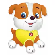 Câine Bulldog balon din folie 36 cm (WP)