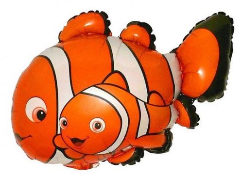 Peștișor clovn Clown Fish balon folie 36 cm (WP) )