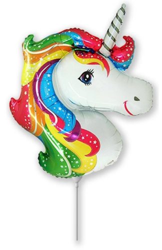 Unicorn Head balon din folie 36 cm (WP)