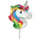 Unicorn Head balon din folie 36 cm (WP)