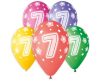 Happy Birthday 7 Star balon, balon 5 bucăți 13 inch (33 cm)
