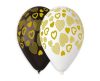 Golden Heart s, Inimă balon, balon 5 bucăți 13 inch (33 cm)