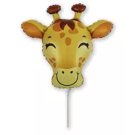Girafă Head balon din folie 36 cm (WP)