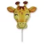 Girafă Head balon din folie 36 cm (WP)
