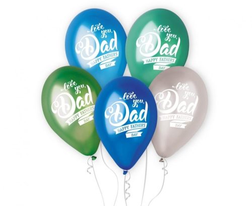 Balon de Ziua Tatălui, balon 5 bucăți 13 inch (33 cm)